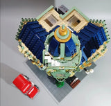 Mould King Corner Post Office Modular with Light Kit -4030 Pieces