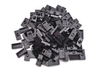 Black / 15573 TCM Bricks Plate, Modified 1 x 2 with 1 Stud (Jumper)