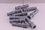 Light Bluish Gray / 32054 TCM Bricks Pin 3L with Friction Ridges Lengthwise and Stop Bush
