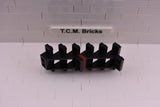 Black / 30134 TCM Bricks Stairs  7 x 4 x 6  Straight Open (2 Piece Design)
