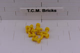 Yellow / 4599 TCM Bricks Tap 1 x 1 WITHOUT Hole in End