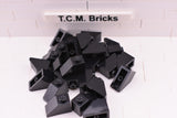 Black / 3040 TCM Bricks Slope 45 2 x 1