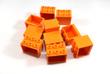 Orange / 4532 TCM Bricks Container, Cupboard 2 x 3 x 2