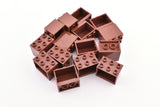 Reddish Brown / 4532 TCM Bricks Container, Cupboard 2 x 3 x 2