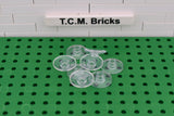 Trans-Clear / 4740 TCM Bricks Dish 2 x 2 Inverted (Radar)